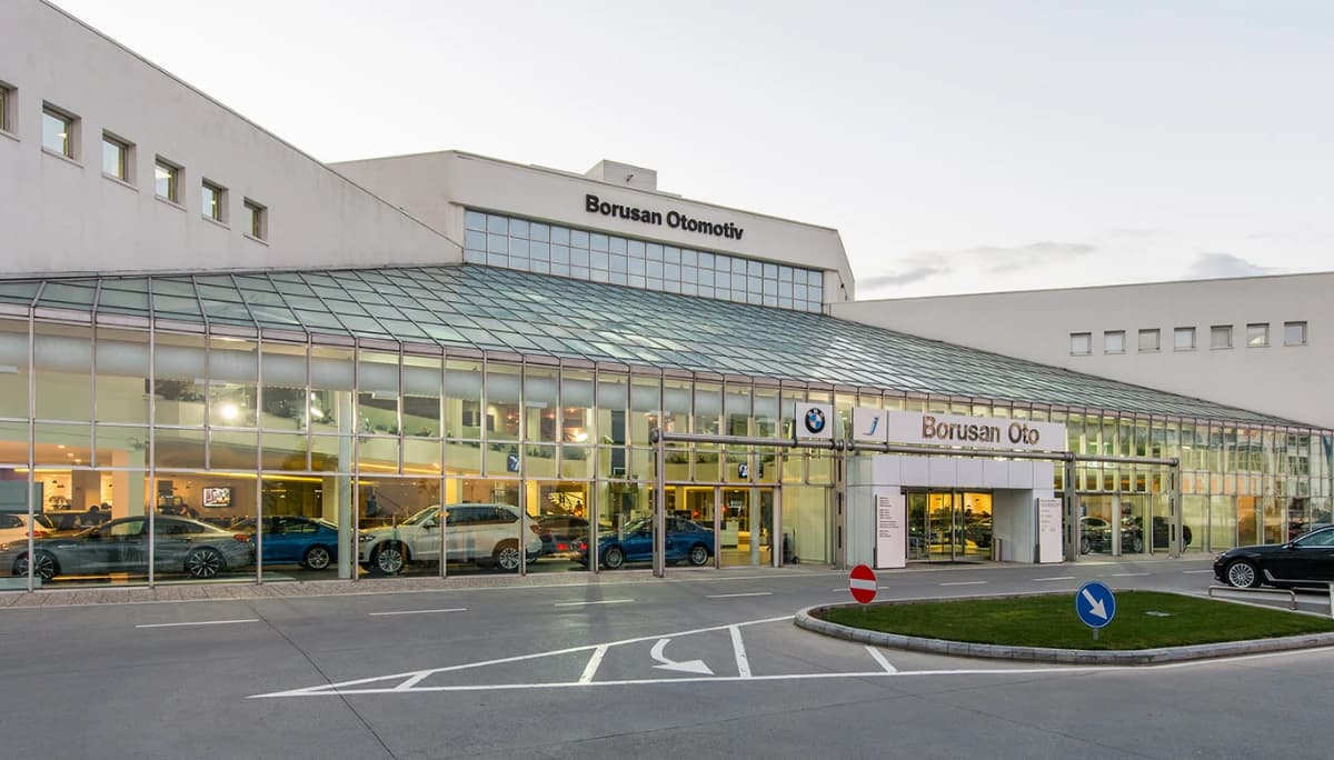 Borusan Oto dealership in Turkey, retail company of the BMW, MINI, Jaguar and Land Rover importer