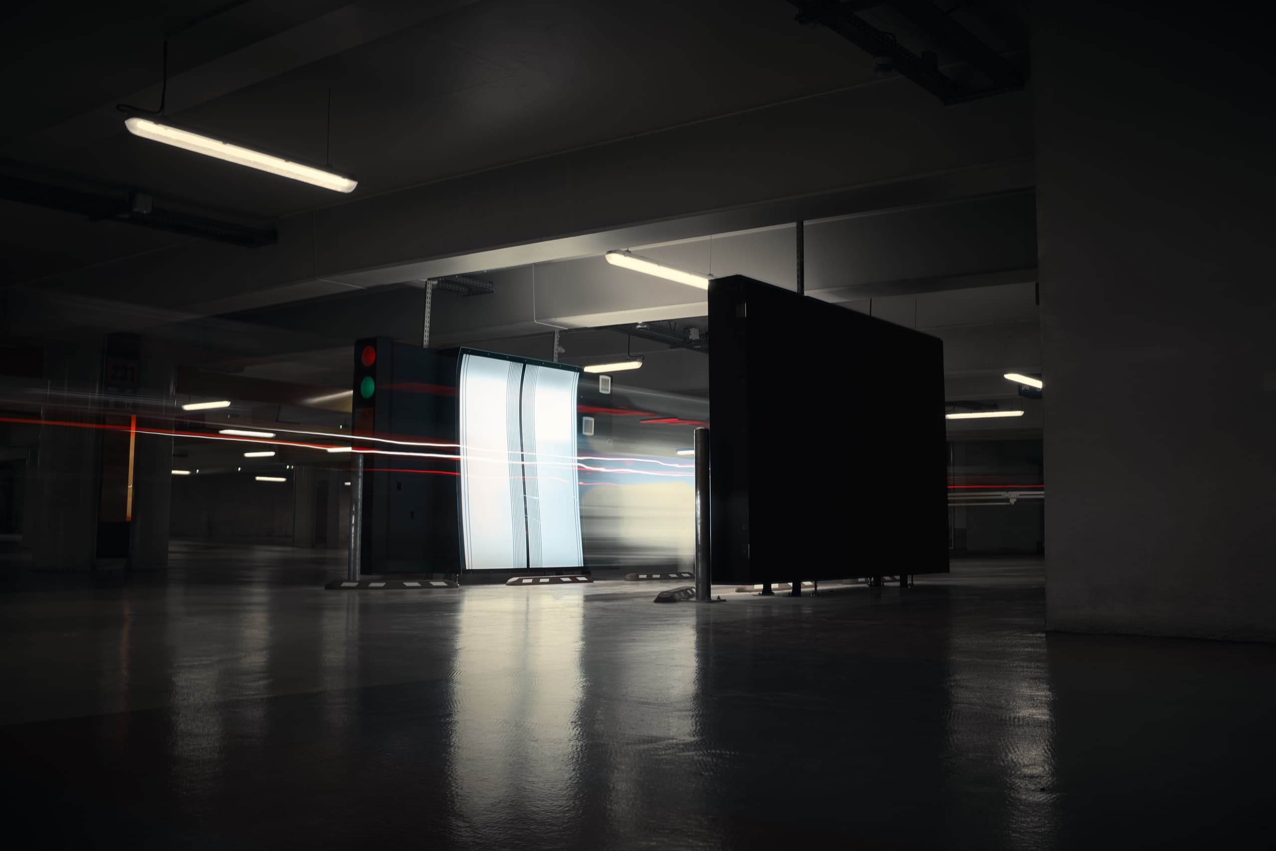 CarStation drive-through scanner in operation